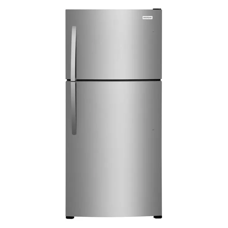 Frigidaire 20 Cu ft Refrigerator Top Freezer - FFHT2022AS Stainless Best