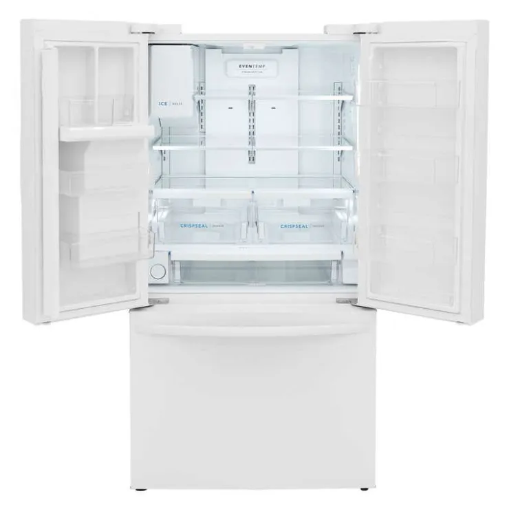 Frigidaire 36 In 27,8 Cu Ft Refrigerator Bottom Freezer, French door - FRFS2823AW White Best