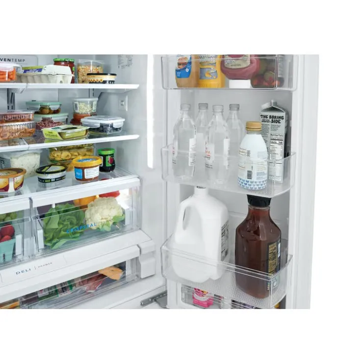 Frigidaire 36 In 27,8 Cu Ft Refrigerator Bottom Freezer, French door - FRFS2823AW White Best