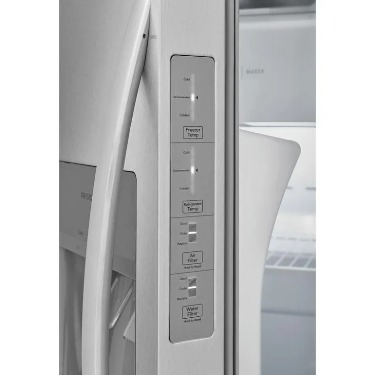 Frigidaire 33 in 22,3 Cu Ft refrigerator French door - FRSS2323AS Stainless Clearance