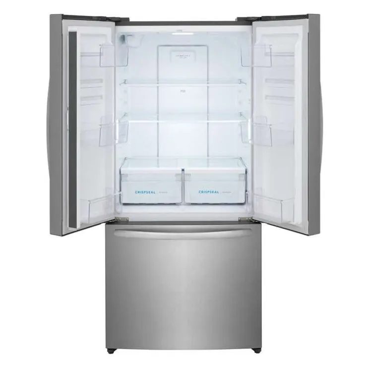 Frigidaire 32 In 17,6 Cu Ft refrigerator Bottom Freezer, French door - FRFG1723AV Stainless Clearance