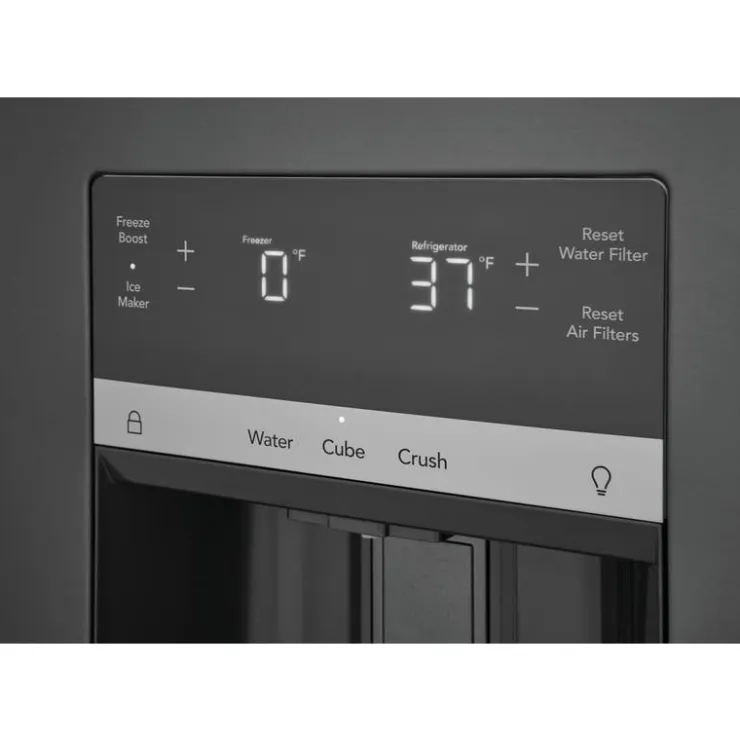 Frigidaire 36 In 27,8 Cu Ft Refrigerator Bottom Freezer, French door - FRFS2823AD Black Stainless Best