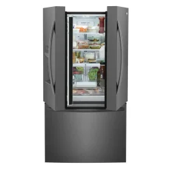Frigidaire 36 In 27,8 Cu Ft Refrigerator Bottom Freezer, French door - FRFS2823AD Black Stainless Best