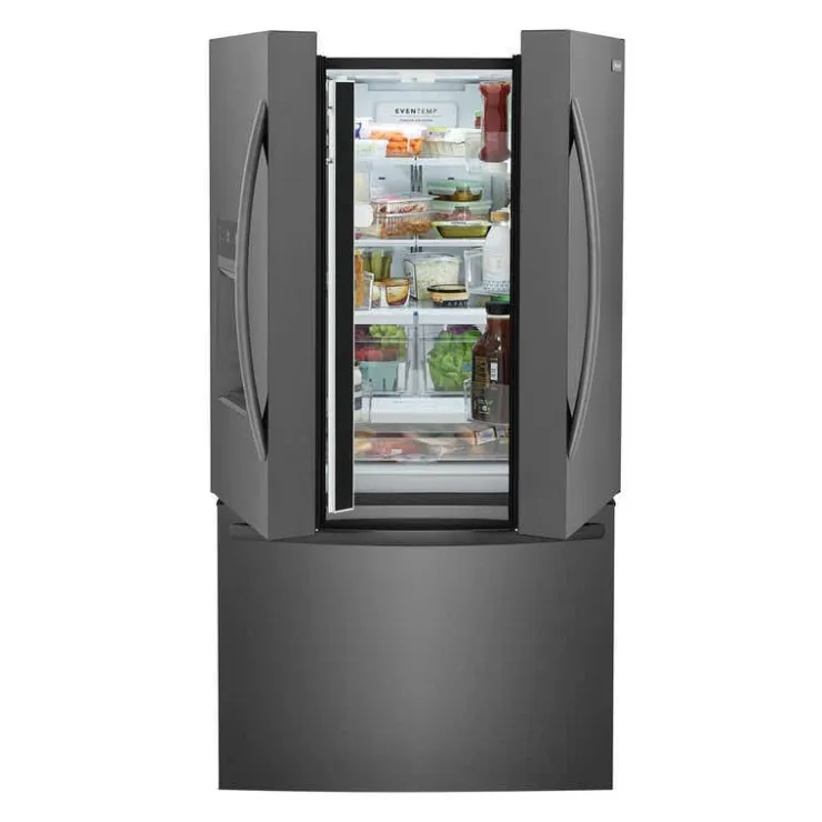 Frigidaire 36 In 27,8 Cu Ft Refrigerator Bottom Freezer, French door - FRFS2823AD Black Stainless Best