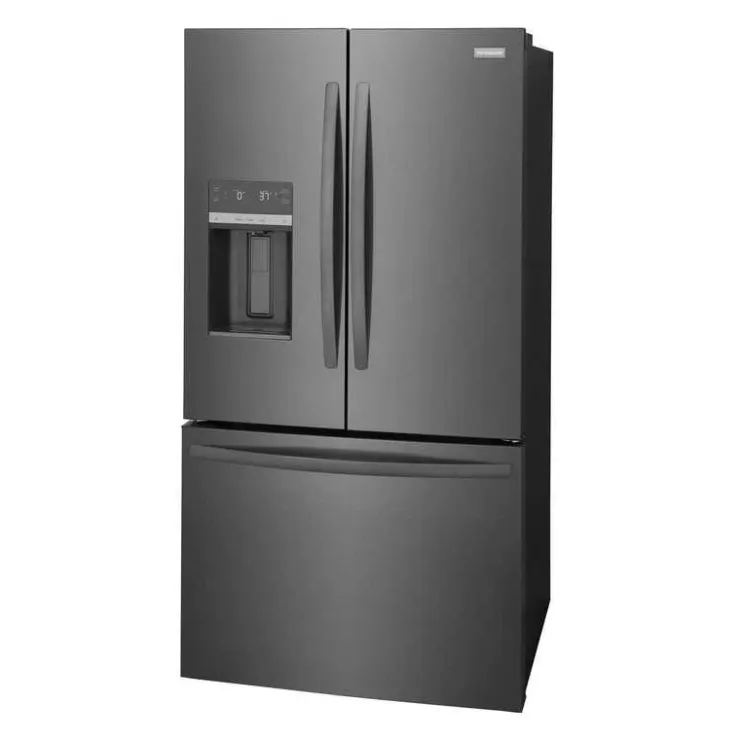 Frigidaire 36 In 27,8 Cu Ft Refrigerator Bottom Freezer, French door - FRFS2823AD Black Stainless Best