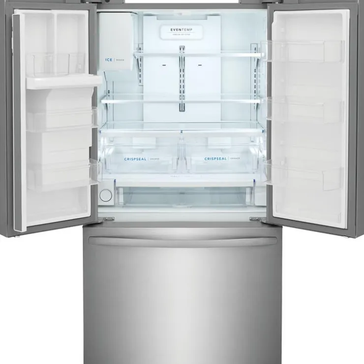Frigidaire 36 In 27,8 Cu Ft Refrigerator Bottom Freezer, French door - FRFS2823AS Stainless Online