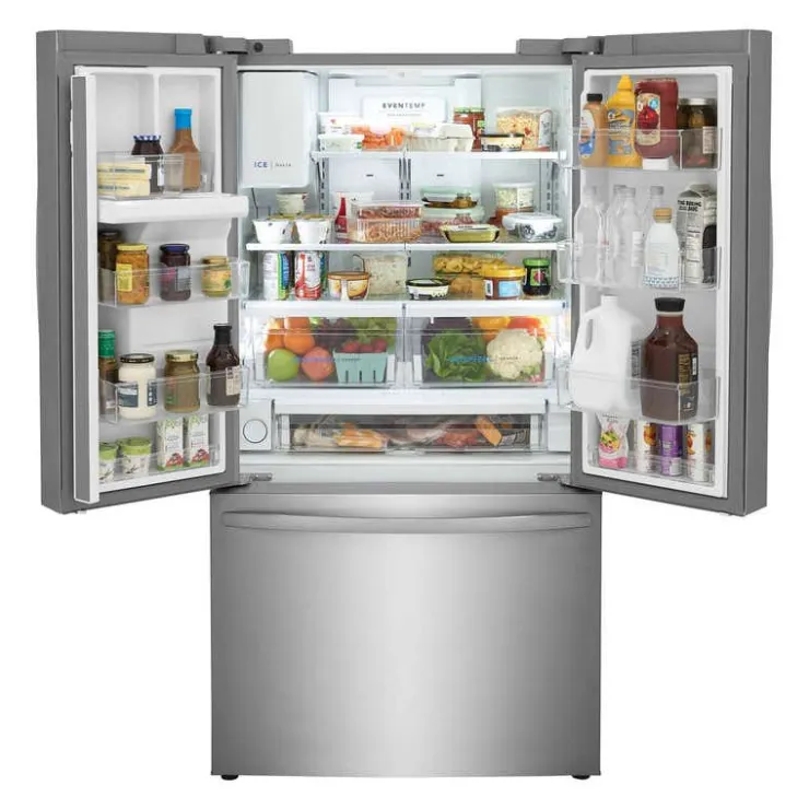 Frigidaire 36 In 27,8 Cu Ft Refrigerator Bottom Freezer, French door - FRFS2823AS Stainless Online