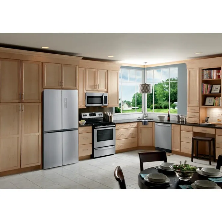 Frigidaire 33 in 17,4 cu ft refrigerator Bottom Freezer, French door - FRQG1721AV Stainless Clearance