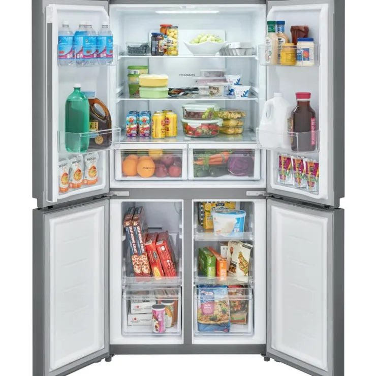 Frigidaire 33 in 17,4 cu ft refrigerator Bottom Freezer, French door - FRQG1721AV Stainless Clearance