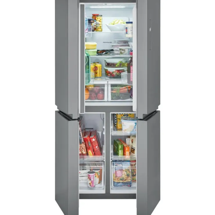 Frigidaire 33 in 17,4 cu ft refrigerator Bottom Freezer, French door - FRQG1721AV Stainless Clearance