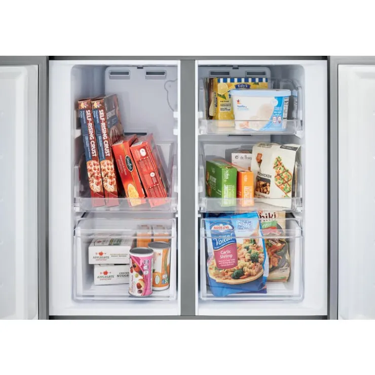 Frigidaire 33 in 17,4 cu ft refrigerator Bottom Freezer, French door - FRQG1721AV Stainless Clearance