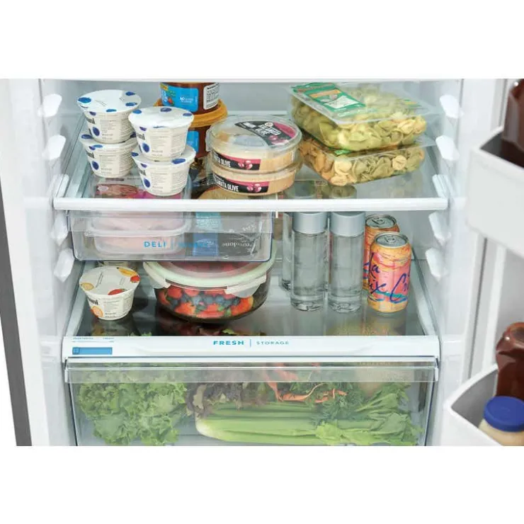 Frigidaire 27 in 13,6 cu ft refrigerator Top Freezer - FFHT1425VV Stainless Discount