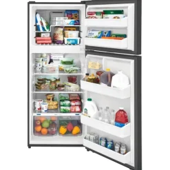 Frigidaire 28 in 17,6 Cu Ft refrigerator Top Freezer - FFHT1822UV Stainless New