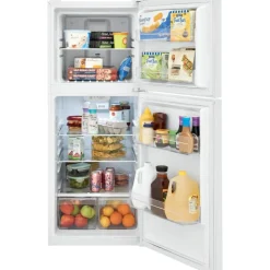 Frigidaire 24 in 10,1 ft cu refrigerator Top Freezer - FFET1022UW White Discount