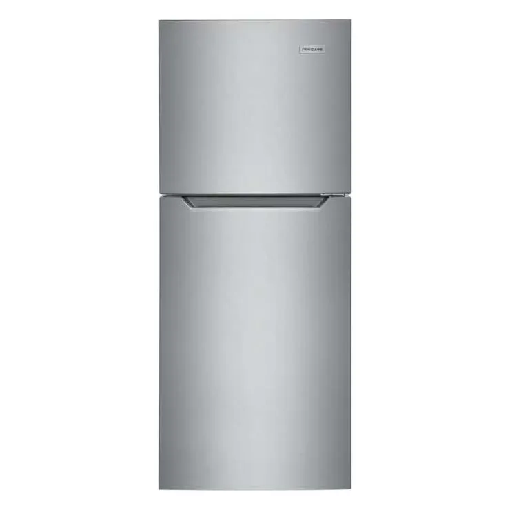Frigidaire 24 in 10,1 ft cu refrigerator Top Freezer - FFET1022UV Stainless Sale