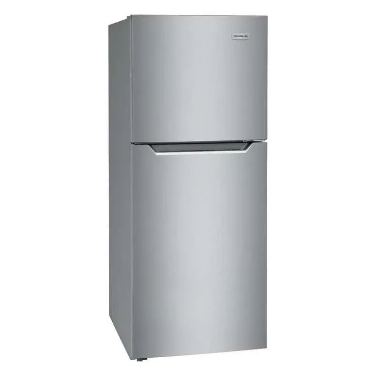 Frigidaire 24 in 10,1 ft cu refrigerator Top Freezer - FFET1022UV Stainless Sale