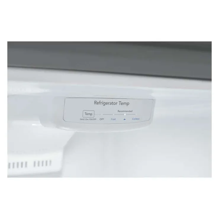 Frigidaire 24 in 10,1 ft cu refrigerator Top Freezer - FFET1022UV Stainless Sale