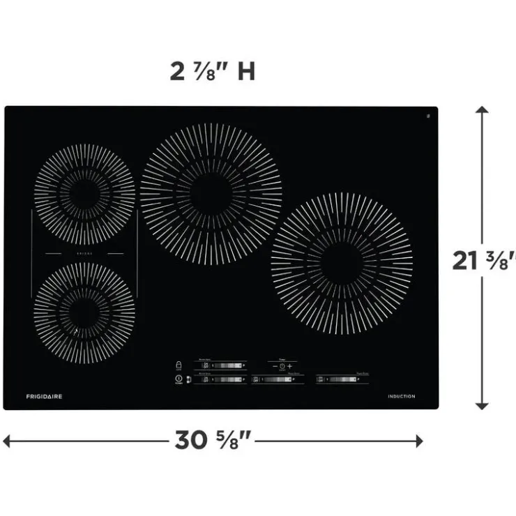 Frigidaire Cooktop Induction 30.5" Electric - FCCI3027AB Black Best