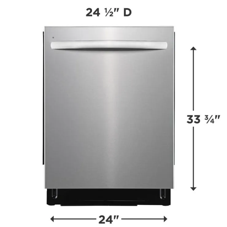 Frigidaire Dishwasher Built-In 24" 49dB - FDSH4502BF Stainless