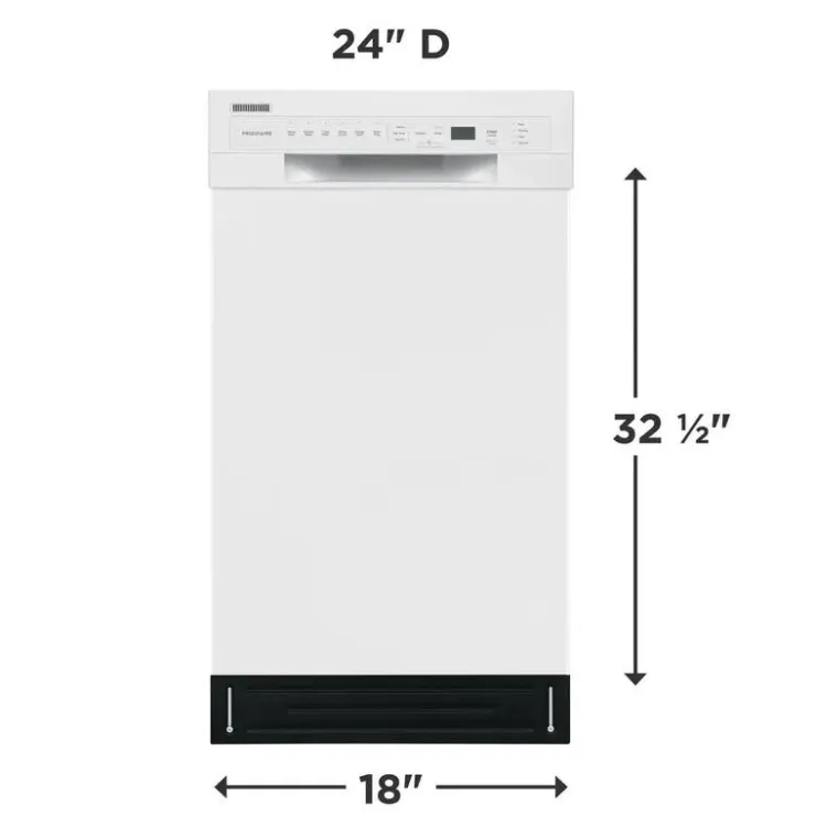 Frigidaire dishwasher Built-In 18" 52dB - FFBD1831UW White Sale