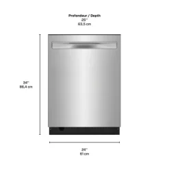 Frigidaire Dishwasher Built-In 24