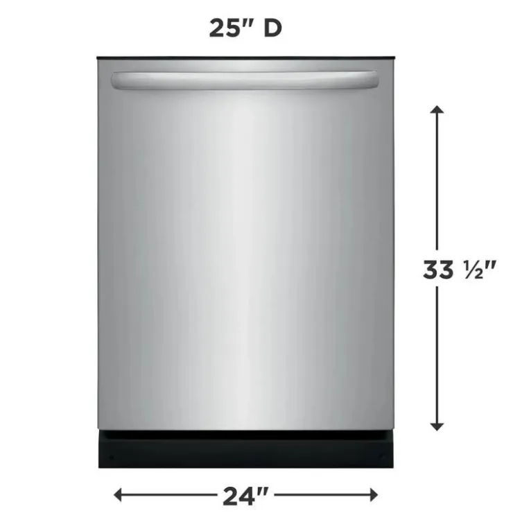 Frigidaire Dishwasher Built-In 24" 52dB - FDPH4316AS Stainless Discount