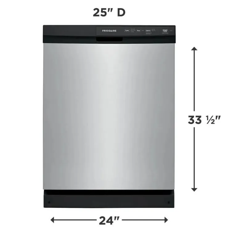 Frigidaire dishwasher Built-In 24" 60dB - FFCD2413US Stainless Sale