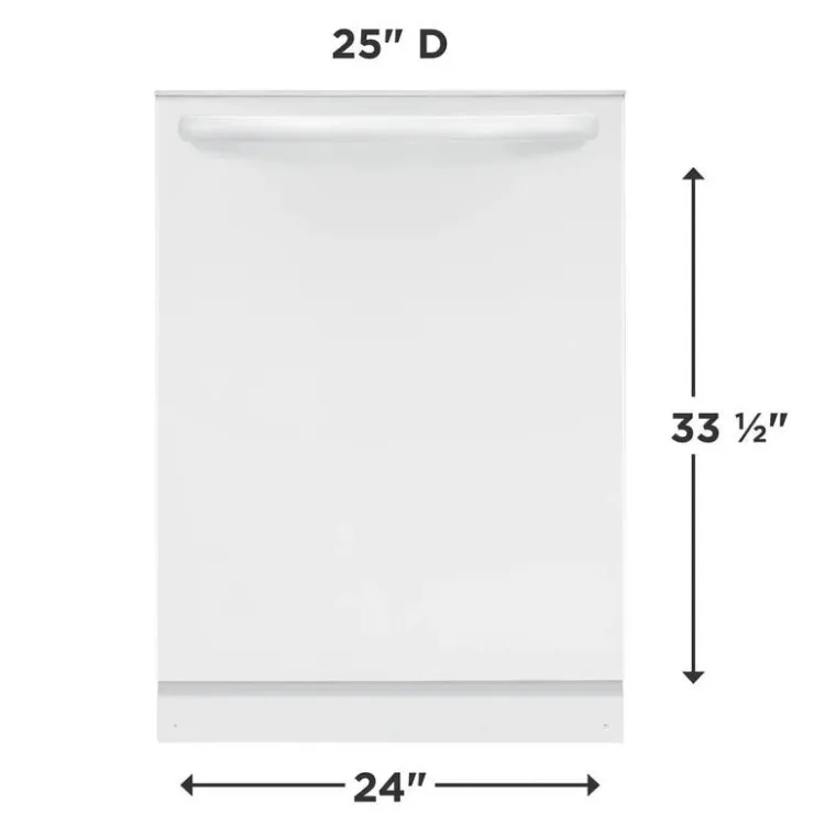 Frigidaire Dishwasher Built-In 24" 52dB - FDPH4316AW White