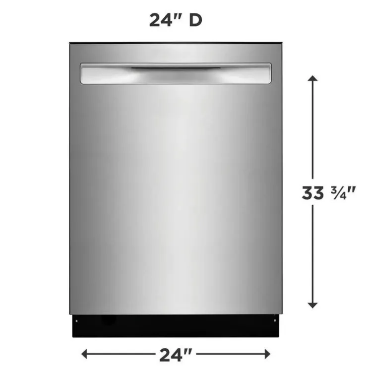 Frigidaire Dishwasher Built-In 24" 49dB - FDSP4501AS Stainless Discount