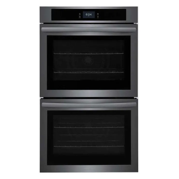 Frigidaire Double Built-in Wall Oven 30" Electric - FCWD3027AD Black Stainless Best