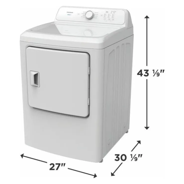 Frigidaire Dryer 30" - FLVE700CAW White Discount