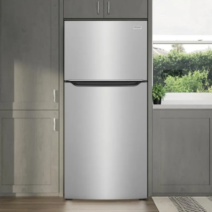 Frigidaire Gallery 20 Cu ft 30 In Refrigerator Top Freezer - GRTE2055AF Stainless Clearance