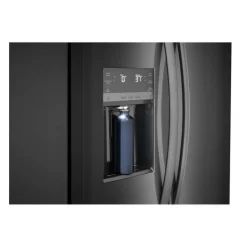 Frigidaire Gallery 36 in 22,2 cu ft refrigerator Side by side - GRSC2352AD Black Stainless Clearance