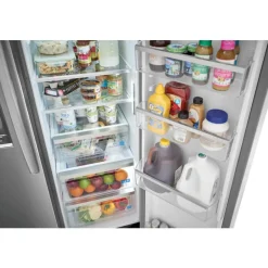 Frigidaire Gallery 36 in 22,3 Cu Ft refrigerator Side by side - GRSC2352AF Stainless Outlet