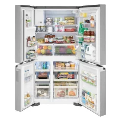 Frigidaire Gallery 36 In 22,1 Cu Ft Refrigerator Bottom Freezer, French door - GRQC2255BF Stainless Online