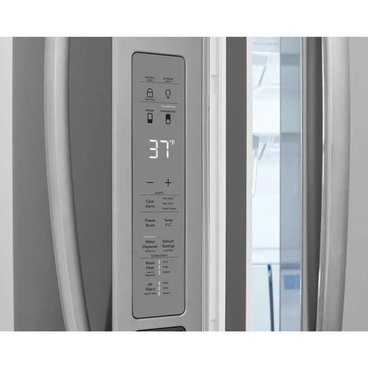 Frigidaire Gallery 36 In 22,1 Cu Ft Refrigerator Bottom Freezer, French door - GRMG2272CF Stainless Best