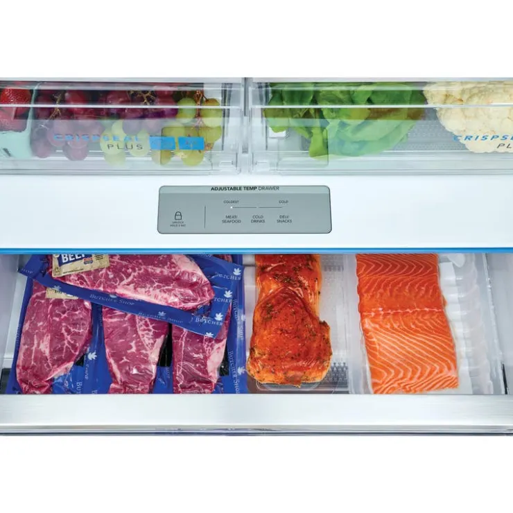 Frigidaire Gallery 36 In 23,3 Cu Ft Refrigerator Bottom Freezer, French door - GRFG2353AF Stainless Best