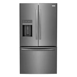 Frigidaire Gallery 36 In 27,8 Cu Ft Refrigerator Bottom Freezer, French door - GRFS2853AD Black Stainless New