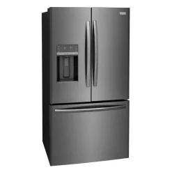 Frigidaire Gallery 36 In 27,8 Cu Ft Refrigerator Bottom Freezer, French door - GRFS2853AD Black Stainless New