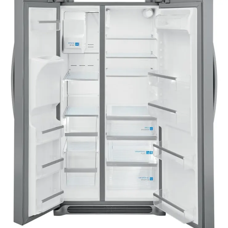 Frigidaire Gallery 36 in 25,6 Cu Ft refrigerator Side by side - GRSS2652AF Stainless Sale