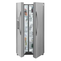 Frigidaire Gallery 36 in 25,6 Cu Ft refrigerator Side by side - GRSS2652AF Stainless Sale