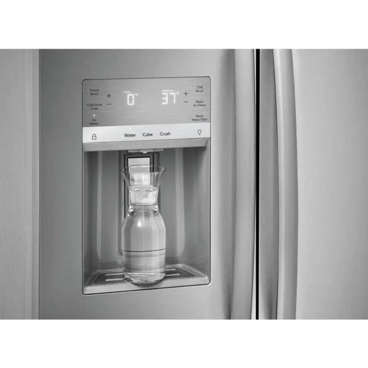 Frigidaire Gallery 36 in 25,6 Cu Ft refrigerator Side by side - GRSS2652AF Stainless Sale