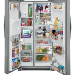 Frigidaire Gallery 36 in 25,6 Cu Ft refrigerator Side by side - GRSS2652AF Stainless Sale