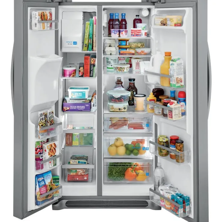 Frigidaire Gallery 36 in 25,6 Cu Ft refrigerator Side by side - GRSS2652AF Stainless Sale