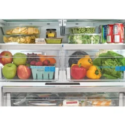 Frigidaire Gallery 36 In 22,6 Cu Ft Refrigerator Bottom Freezer, French door - GRFC2353AF Stainless