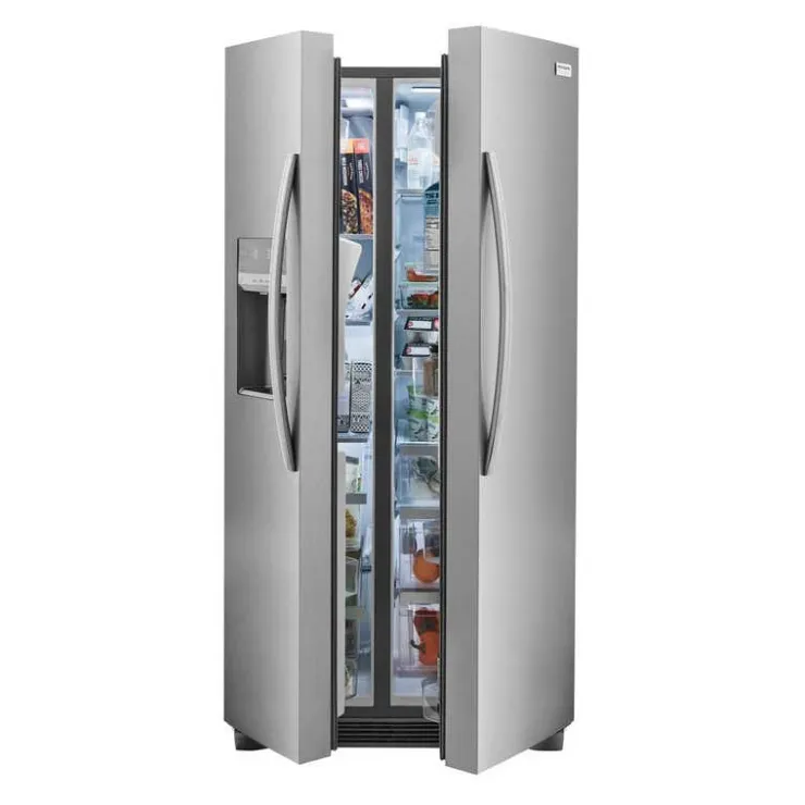 Frigidaire Gallery 33 in 22,3 Cu Ft refrigerator Side by side - GRSS2352AF Stainless New