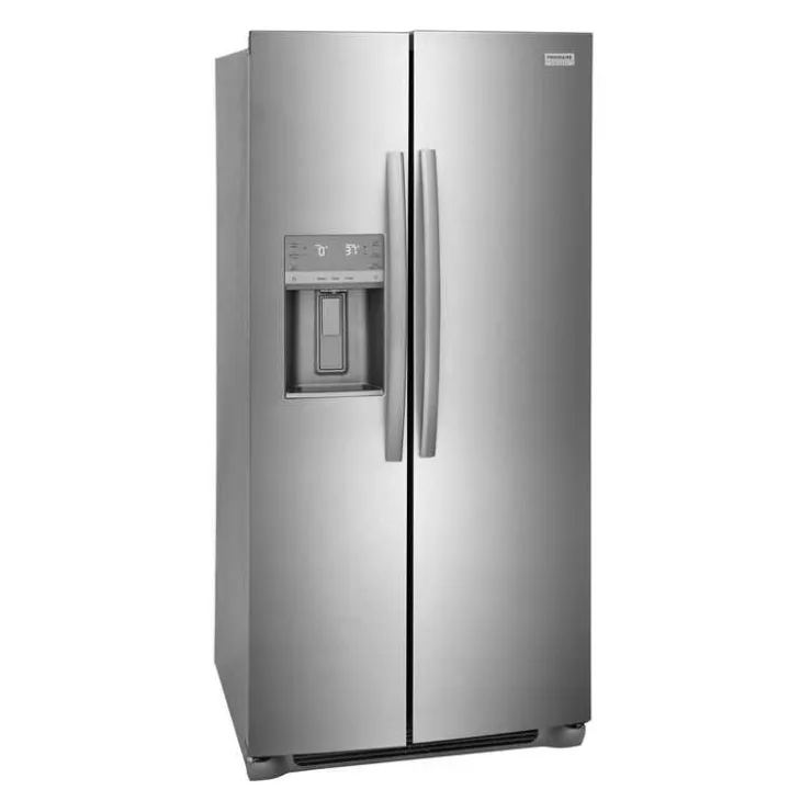 Frigidaire Gallery 33 in 22,3 Cu Ft refrigerator Side by side - GRSS2352AF Stainless New