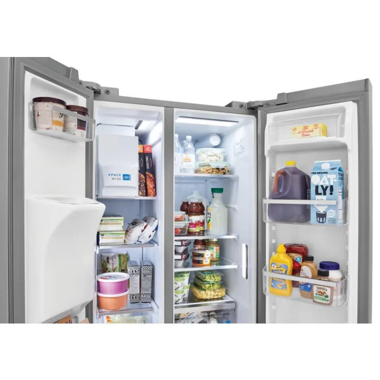 Frigidaire Gallery 33 in 22,3 Cu Ft refrigerator Side by side - GRSS2352AF Stainless New