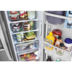 Frigidaire Gallery 33 in 22,3 Cu Ft refrigerator Side by side - GRSS2352AF Stainless New