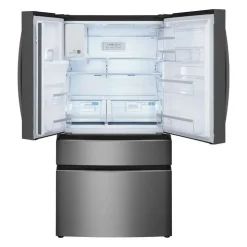 Frigidaire Gallery 36 In 21,5 Cu Ft Refrigerator Bottom Freezer, French door - GRMC2273CD Black Stainless Online